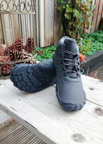 HYKES Navigator - Natural Movement Barefoot Shoes, Non-slip & Waterproof, Winter (Unisex) photo review